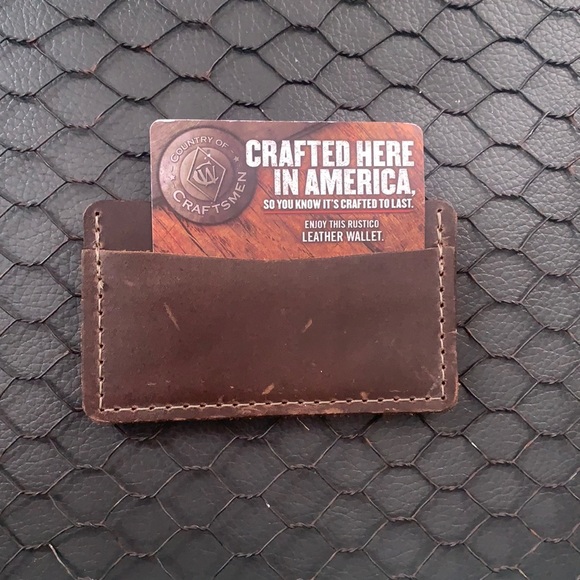 Rustico Leather Wallet - Picture 1 of 4